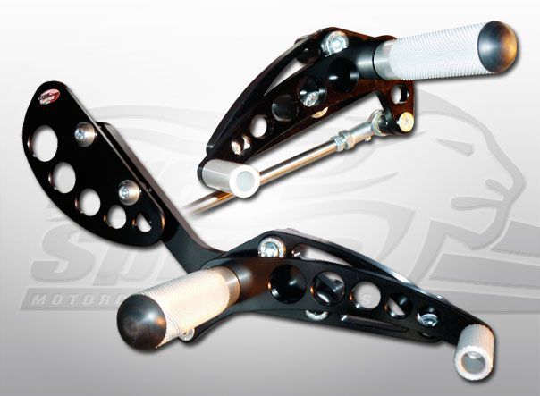Triumph Bonneville T100 Scrambler Front Footrest Kit – Right & Left – OEM T2080864