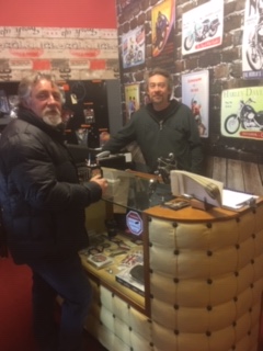 Our trusty workshop people - Gary & John