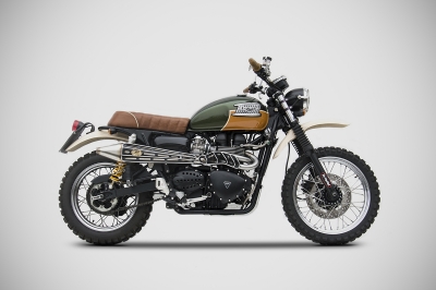 TRIUMPH SCRAMBLER 900 < 2015 2>1 GOLD EDITION FULL KIT TRIUMPH SCRAMBLER 900 < 2015 2>1 GOLD EDITION FULL KIT