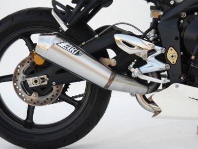 TRIUMPH STREET TRIPLE 675 LOW MOUNTED SILENCER