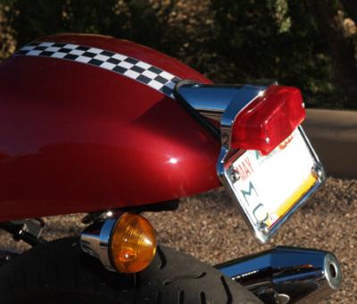 lucas style tail light for the new triumph bonneville