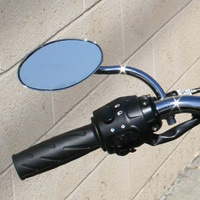 TRIUMPH MOTORCYCLE OVAL MIRRORS