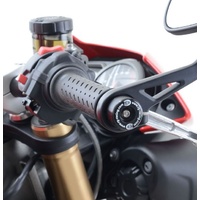 R&G Bar End Sliders to suit Bar End Mirrors for the Street Triple, Speed Triple, Bobber & Thruxton 1200/R 2016 onwards
