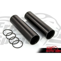 Triumph Street Cup & Bonneville T100/T120 Upper Fork Covers (Black)