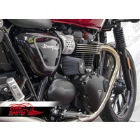 Bolt-on High Flow air cleaner kit for Triumph Street Twin, Street Cup & Bonneville T100 2016 up