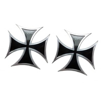 Maltese Cross Billet Emblem