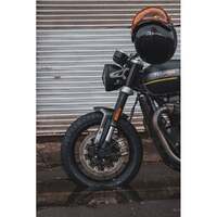 Speed Twin 1200 USD Fork - Shorty Front Fender - Black