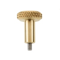 Knurled Choke Knob - Brass