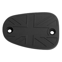 UNION JACK DISC BRAKE OIL RESERVOIR MASTER CYLINDER CAP - BLACK