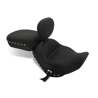 Two-piece Studded Seat with Driver Backrest - Triumph America and Speedmaster
