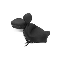 Triumph Rocket III Touring 2008-up Two-piece Studded Seat with Driver Backrest