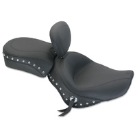 Triumph 1600 Thunderbird & Thunderbird 1700 Storm Two-Piece Studded Seat with Driver Backrest