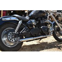 Triumph America and Speedmaster Turn Out Muffler kit