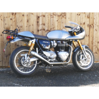 RAIDER 2-1 Stainless Exhaust System – Speed Twin 1200cc and Thruxton 1200cc models