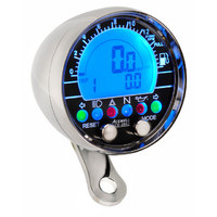 Acewell 2853CP Digital Speedometer with Polished Chrome Housing