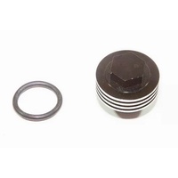 Finned Oil Cap for Water Cooled Triumphs