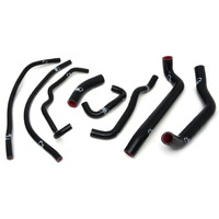 TRIUMPH 675 DAYTONA 2006-2012 AS3 PERFORMANCE SILICONE RADIATOR HOSES BLACK