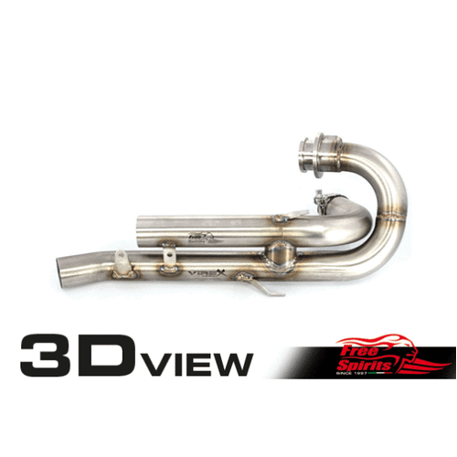 H-Pipe Cat Delete for the  Triumph Scrambler 900