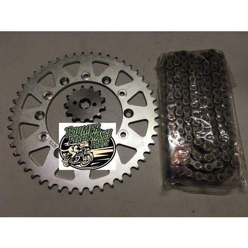 X Ring Chain and Sprockets Kit