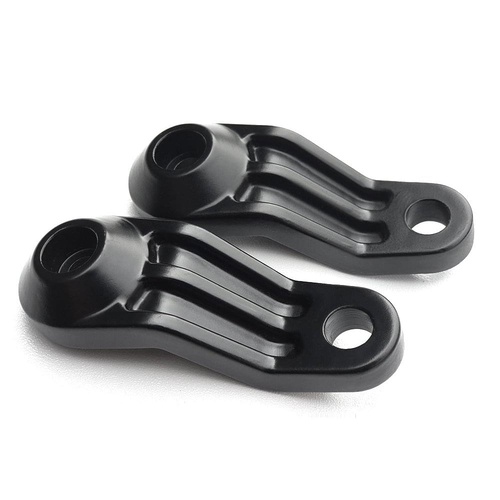 Triumph Indicator/Turn Signal Ribbed Brackets - Top Shock Mount