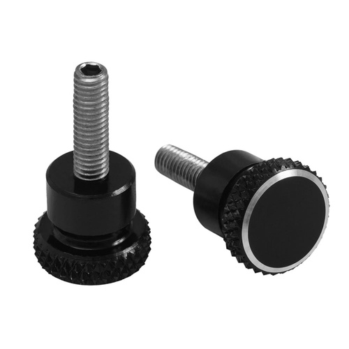 Quick Release Side Panel Bolts - Black / Silver or Brass