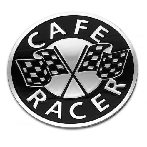 Cafe Racer - Petrol Tank / Side Panel Emblem - Billet