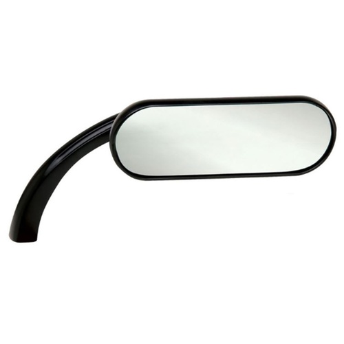 Mini Oval Mirrors - Black